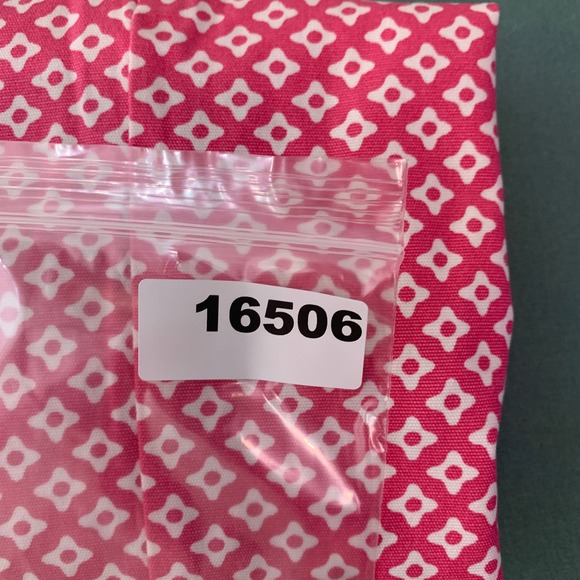 Talbots Womens Mini Skirt 12 Pink Patterned Lined Pencil Straight Work Office - Picture 8 of 8